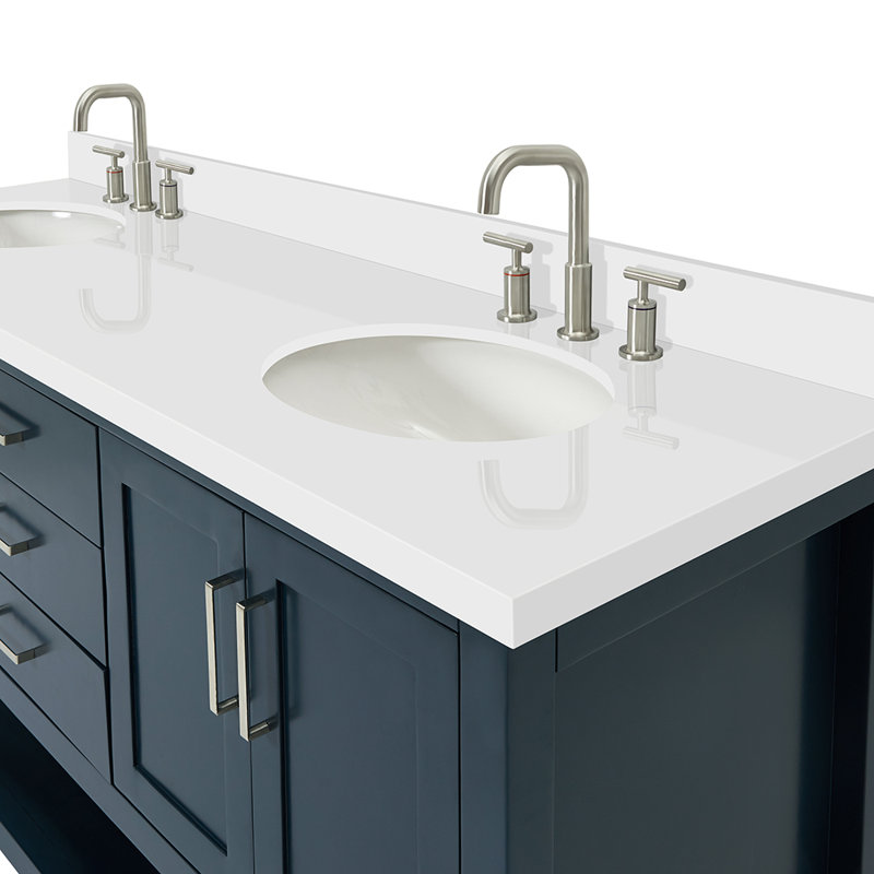 Magnolia Bath Vanity Oval Basin S073DWQ, Midnight Blue, Oval