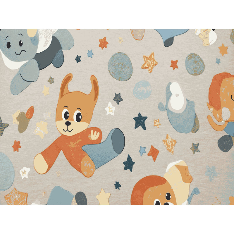 Tapis pour enfants East Urban Home, Rectangulaire 2 pi x 3 pi