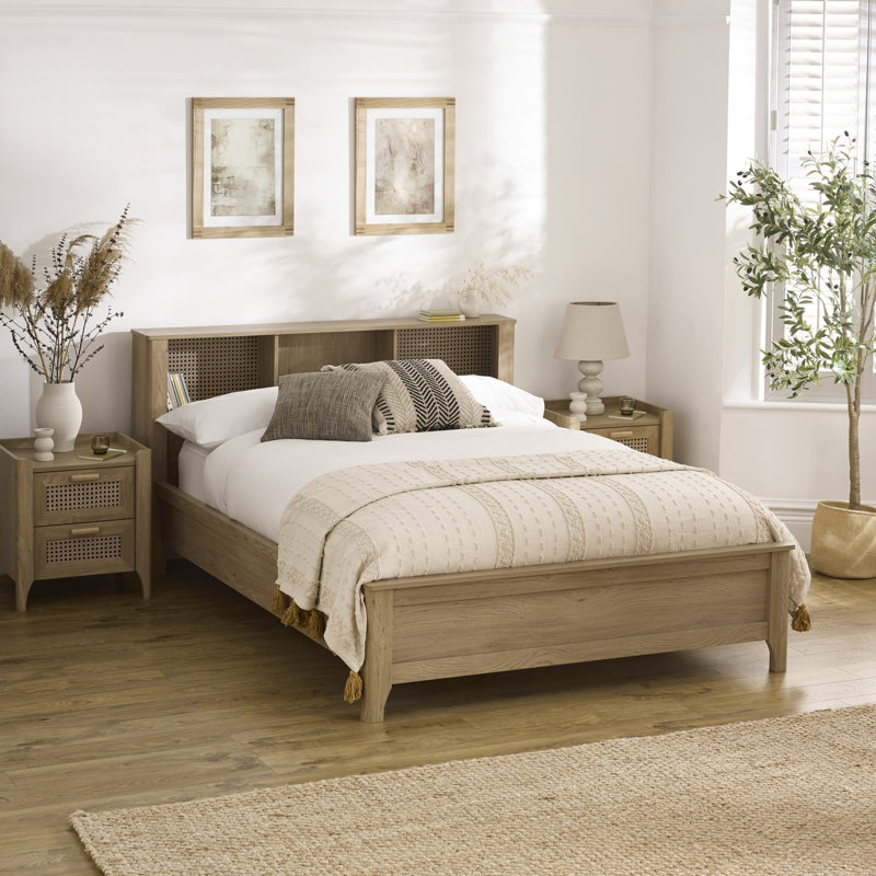 Georgio Storage Bed, Brown, Kingsize (5')  