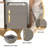 Kendrianna Nightstand with Safe Box and LED Lights and Wireless Charge-695430170