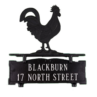 2-Line Mailbox Sign