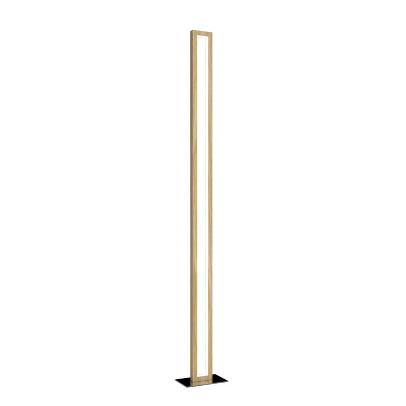 Frame 62.4'' LED Column Floor Lamp, Sand