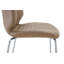 Mid-Century Dining Chairs Set with Ergonomic Comfort and Electroplated Legs-129865829