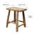 Matline Solid Wood Bench