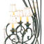 Lustre 10 lumières 52 "de large