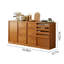 Buffets multifonctionnels modernes en bois massif