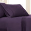 Ensemble de draps plissés à motif de poches très profondes en microfibre 21 pouces avec ourlet plissé Southshore Fine Linens Vilano, 2 taies d'oreiller très grand, mauve-29587742-29587731