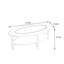 Retro solid wood light luxury coffee table-103409681-103409682