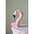 Catry 29.5" Flamingo Cat Tree with Scratching Pad