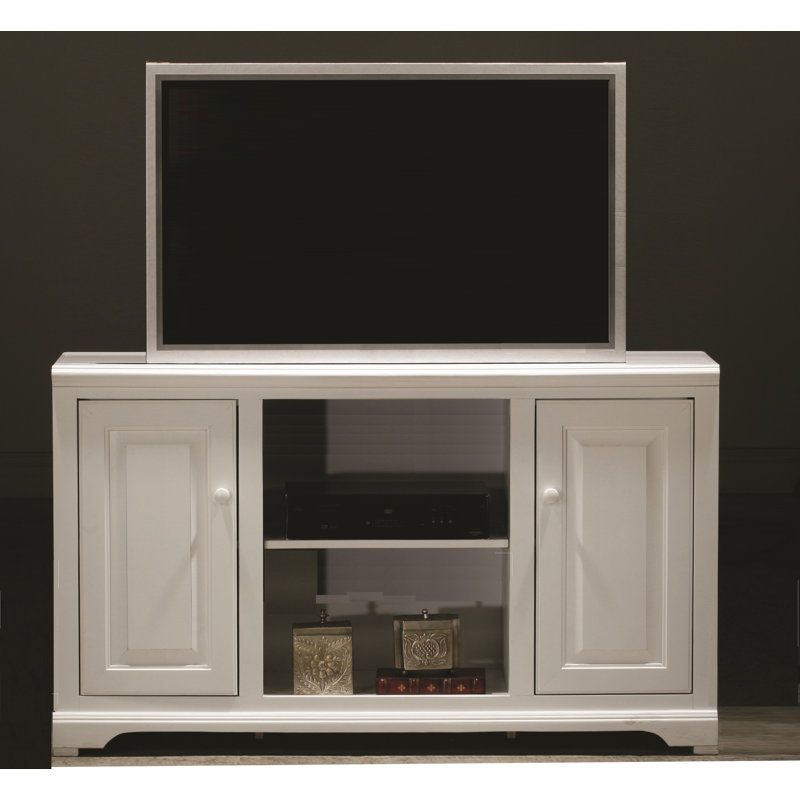 Unfinished TV Stand, Chocolate Mousse, None