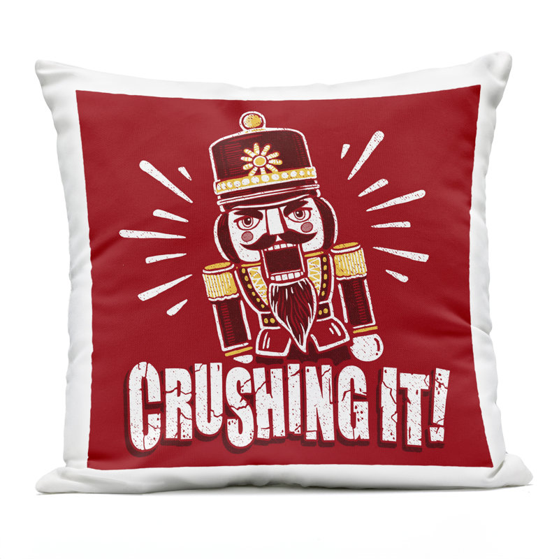 Conception de coussin d'extérieur imprimé Casse-noisette par Jedco Brands, Inc.