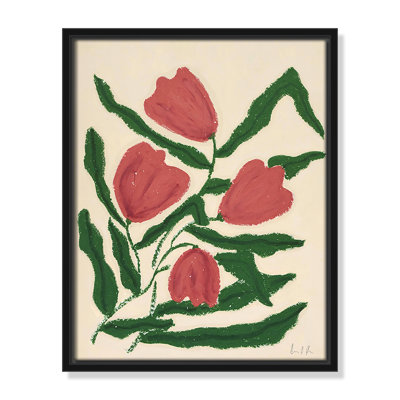 Colette "Red Tulips" Print by Camilla Bergqvist