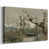 Toile naturelle avec cadre flottant