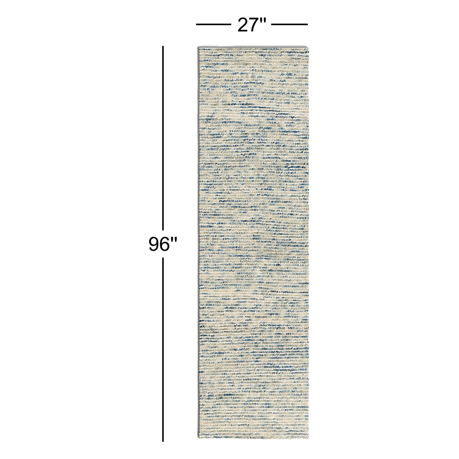 Kathy Hand-Woven Abstract Rug, Runner 2'3" x 8'