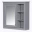 Armoire de rangement à pharmacie avec miroir-117887697