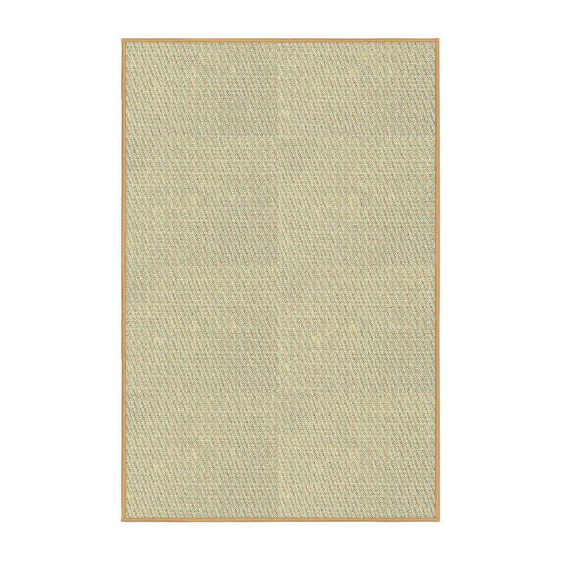 Tapis vert clair Power Loom, Rectangle 5 pi x 7 pi