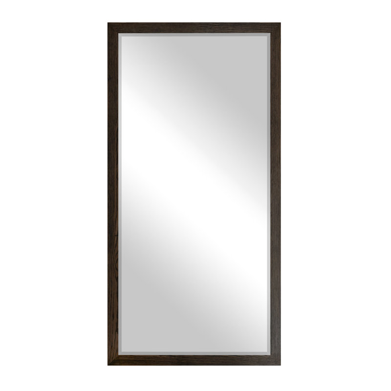 Ozark Hardwood Beveled Mirror 2", Ebony