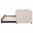 Twin Size Velvet Upholstered Design Daybed Frame With Pop Up Trundle-504792327