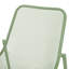 Chaises empilables modernes pour l'extérieur, sièges, l 26 po x P 22,89 po x H 26 po, maille en fer robuste