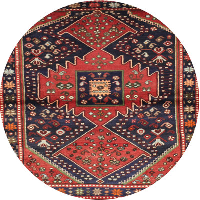 Oriental Area Rug in Red/Rust/Blues/Brown/Green