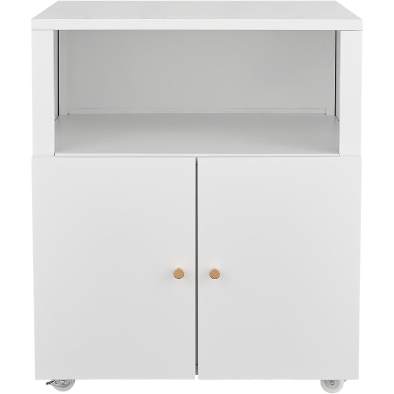 55cm Wide File Cabinet, White