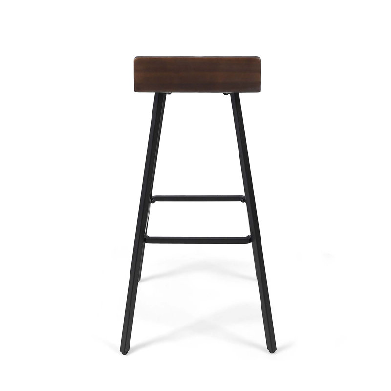 Tabourets à hauteur de comptoir pour la maison, le bar et le café, Brun