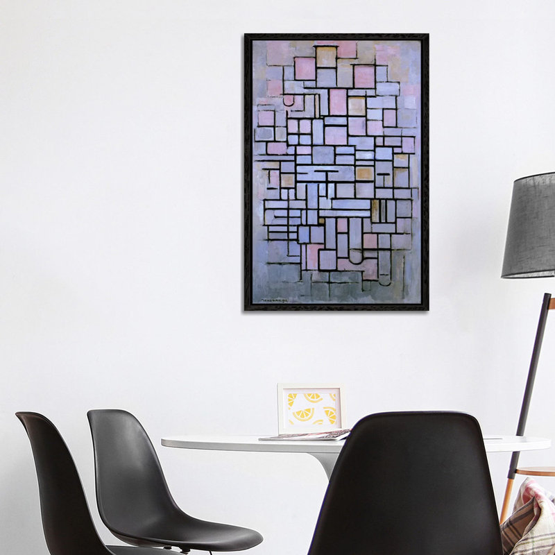 1 Piece Painting on Canvas, 152.5 cm H x 101.5 cm W, Black Framed