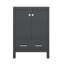 Ensemble de meuble-lavabo 24 po avec lavabo, grands tiroirs et ensemble de meuble-lavabo moderne avec lavabo-648525930