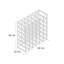 Liddle 42 Bottle Floor Wine Bottle Rack-12254387