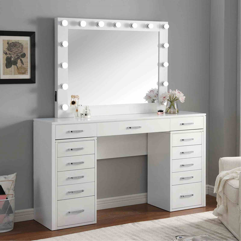 Ensemble de meuble-lavabo 1 pièce Glam Style