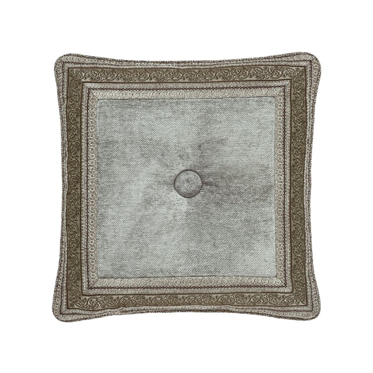 Astoria Sand Square Decorative Throw Pillow 16 x 16 By J Queen