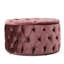 Bouton de velours rosé pour un intérieur luxueux moderne en velours, ajoutant à votre maison