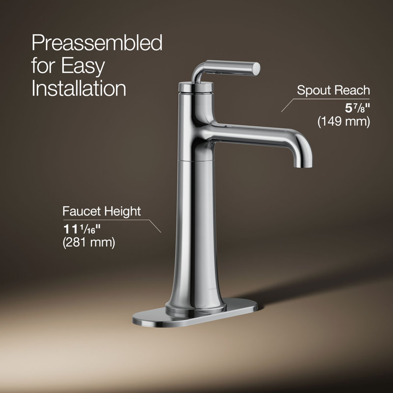 Tone Single-Handle Bathroom Sink Faucet, 1.2, Polished Chrome