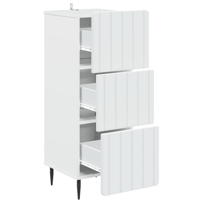 Engineered Wood Rectangle Accent Chest, 92cm H x 33cm W x 34.5cm D