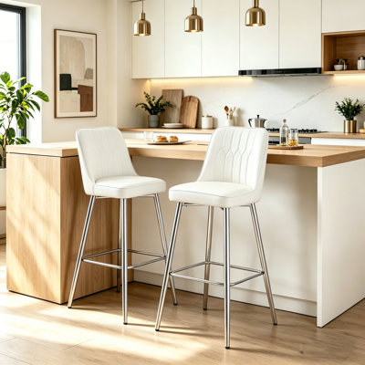 Tabourets de bar 27 po Mid-Century