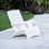 White In-Water Adirondack Patio and Pool Chair