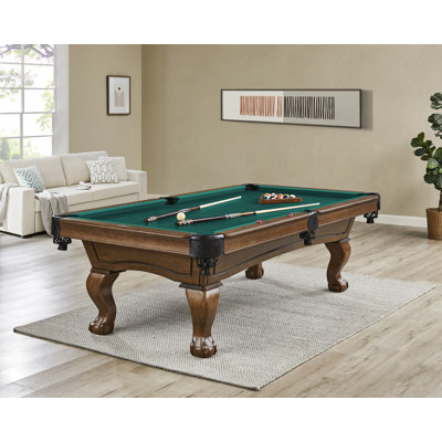 Resolute Pool Table with Ball and Claw Style Legs-Includes Professional Install ($1,000+ Value)