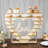 26" Heart Shaped 8-Layer Double Sided Wooden Dessert Display Stand
