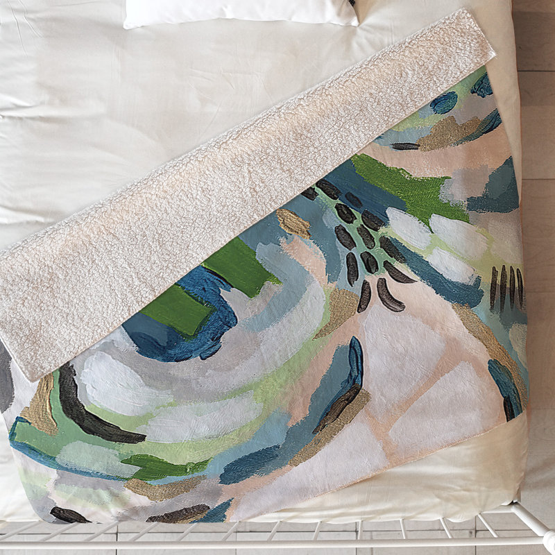 Laura Fedorowicz Throw Blanket, 60" L x 50" W
