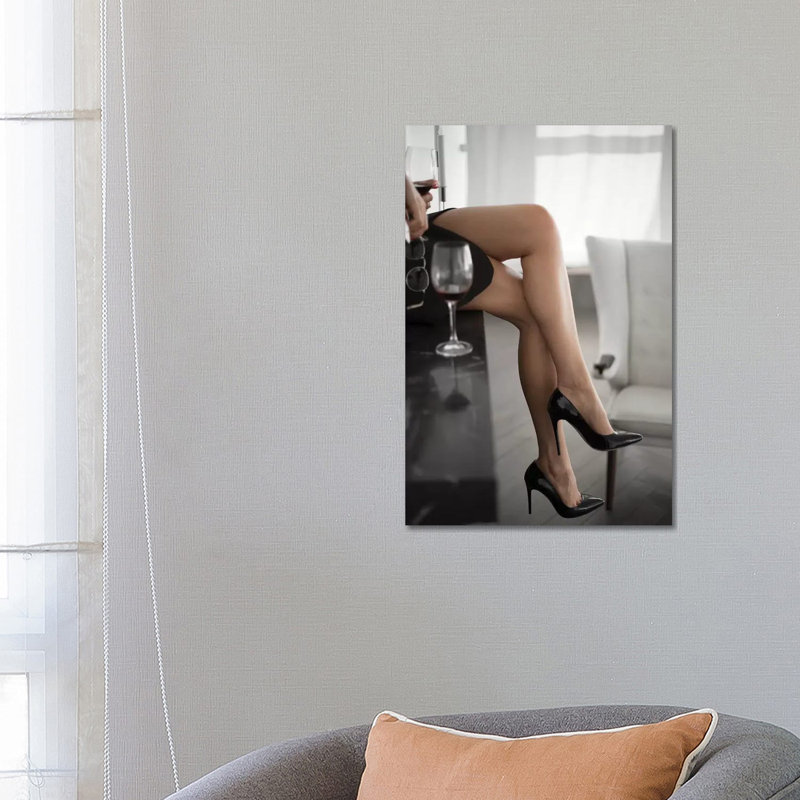 Wine 1 Piece Wall Art on Canvas, 66.04 cm H x 45.72 cm W x 1.91 cm D, Wrapped Canvas