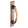 Heritage Brass Heritage Door Pull Handle on Plate