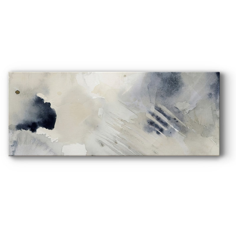 «Bergamote séchée en brume III» sur toile, H 8 po x l 20 po x P 1,5 po