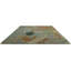 Saltillo Handmade Wool Abstract Area Rug-460856299-460856301