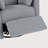 Havisha Upholstered Swivel Recliner-1922912483