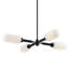 Lustre linéaire moderne 4 lumières spoutnik Annex-31656065