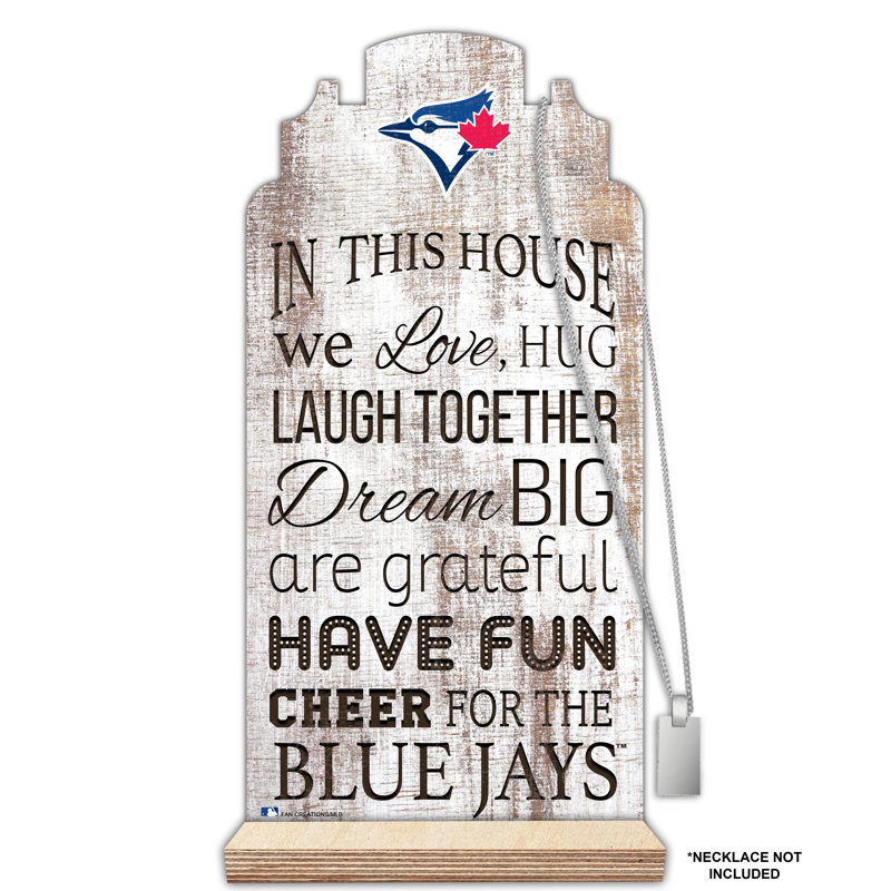 Freestanding 2 - Hook Coat Rack, Toronto Blue Jays