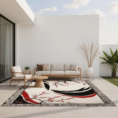 Petal Harmony Indoor And Outdoor Area Rug