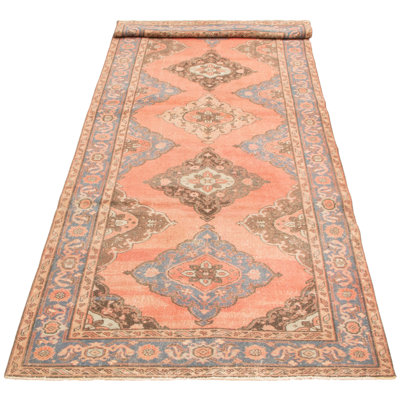 Tapis saumon Croff Vintage 4 pi 11 po x 13 pi 5 po