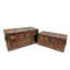 Ensemble de commodes en bois brun