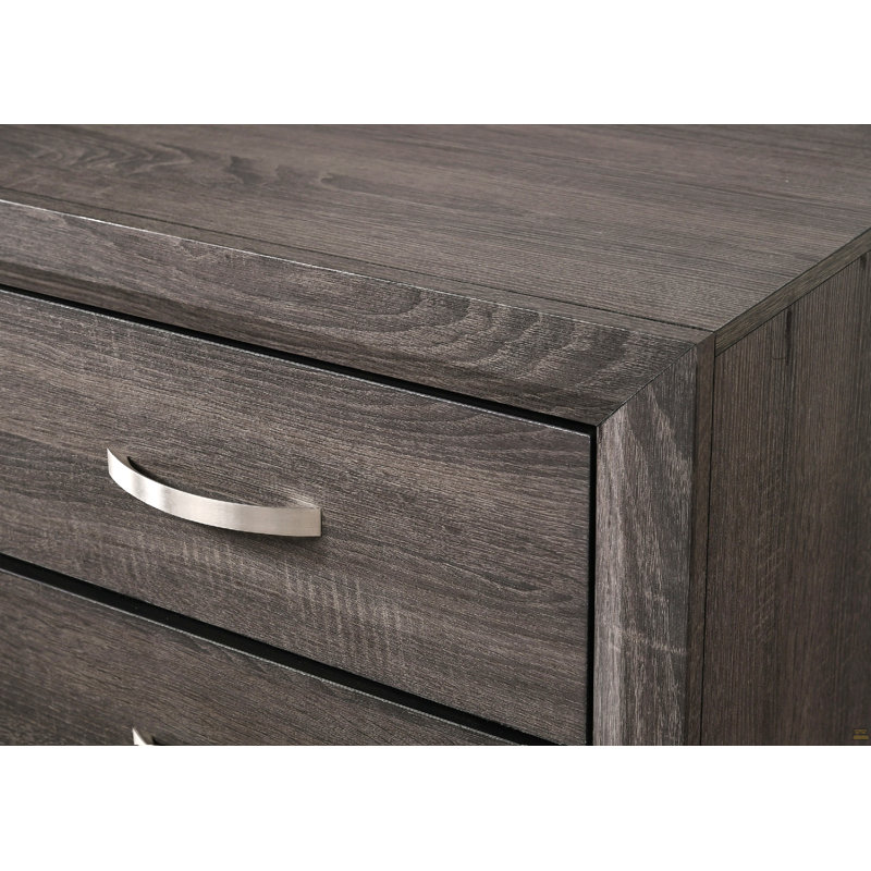 Commode 1 tiroir à 6 tiroirs, Gris